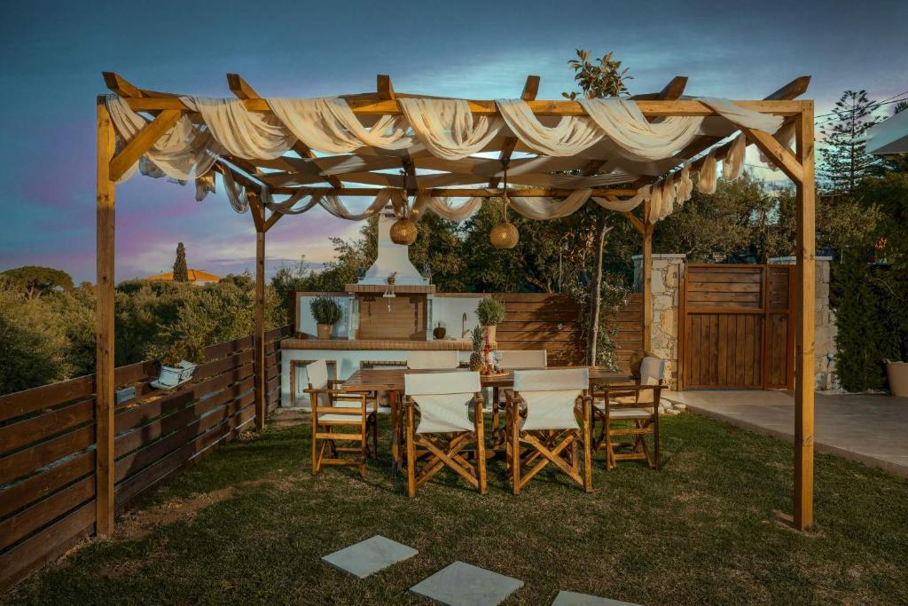 Zahrada ubytování Magnolia Homes Zakynthos