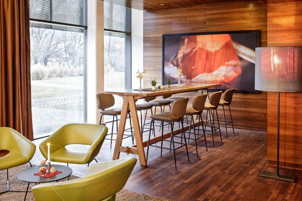 Istumisnurk majutusasutuses Asia Hotel & Spa Leoben