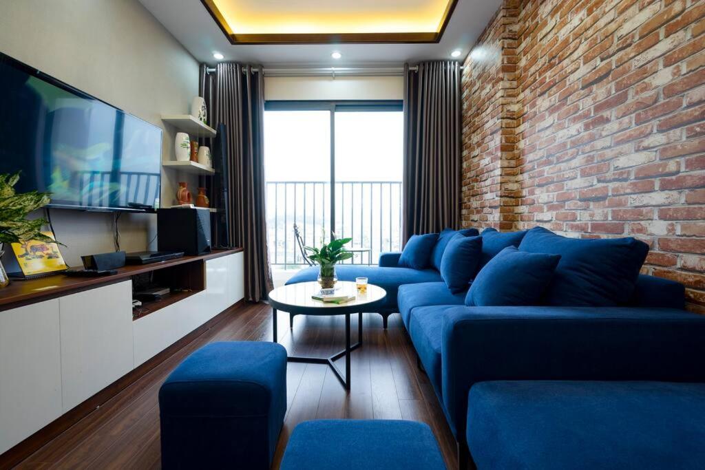 Khu vực ghế ngồi tại *Ha Long Homestay @ Sunrise Apartment - 2 BR