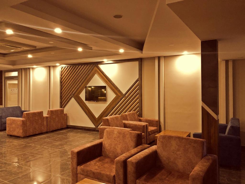 Posezení v ubytování Acar Hotel