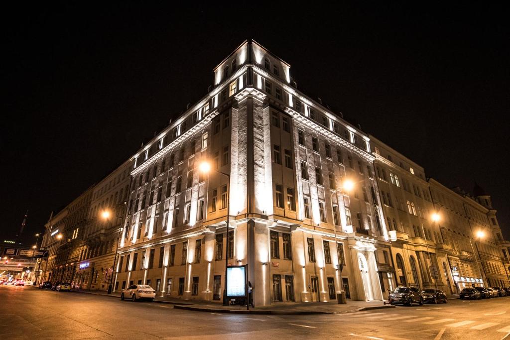 Budova, kde se hotel nachází