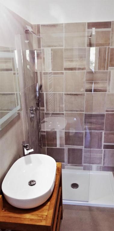 Kúpeľňa v ubytovaní AMARE MATERA comfortable rooms