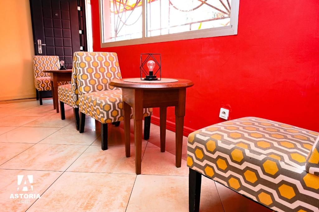 Posezení v ubytování Hotel Astoria
