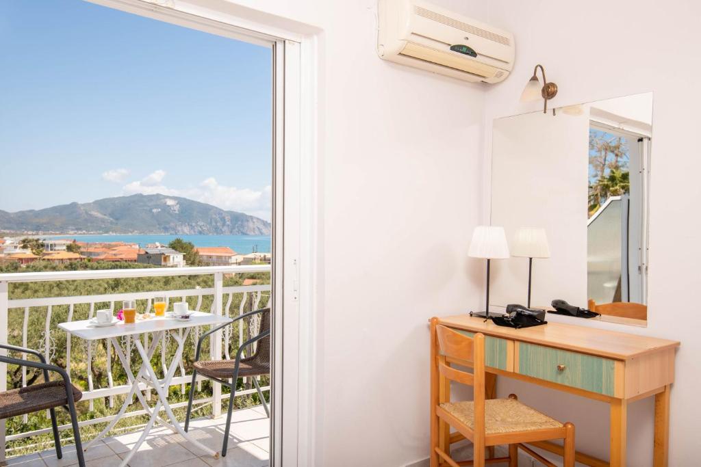 Nespecifikovaný výhled na hory nebo výhled na hory při pohledu z bed and breakfast