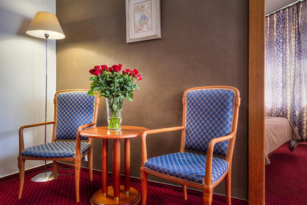 Posezení v ubytování Hotel Harmony