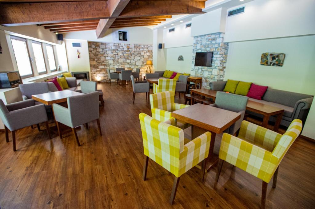 Posezení v ubytování Manthos Mountain Resort & Spa