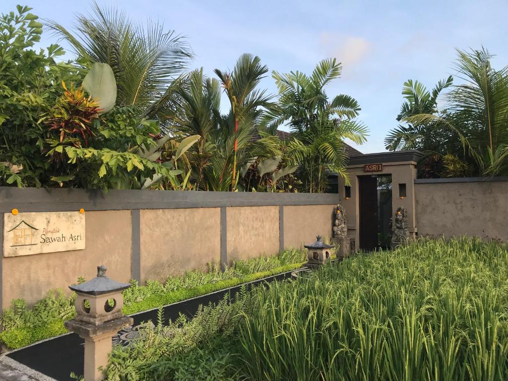 Zahrada ubytování Pondok Sawah Asri