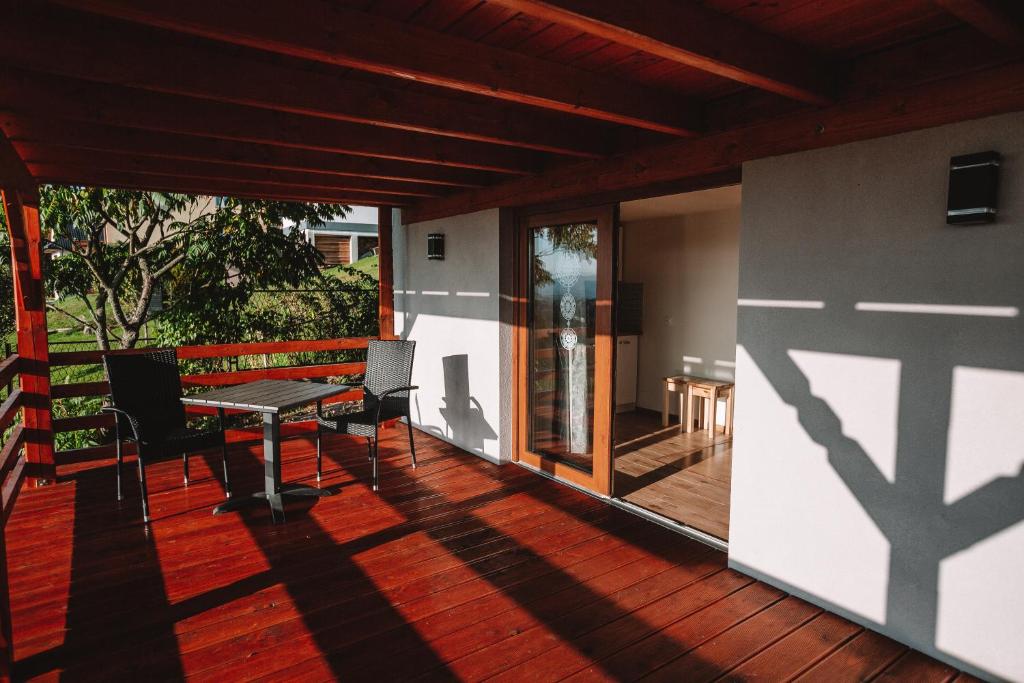 Balkón nebo terasa v ubytování Domek w Korycie -Apartament 5-7 osobowy, Apartament 2 osobowy