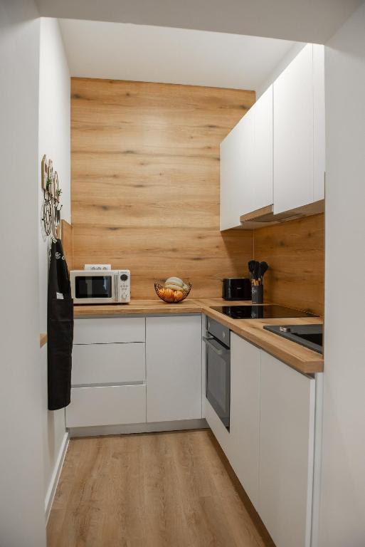 Kuchyňa alebo kuchynka v ubytovaní Apartment Linda - Zadar city center