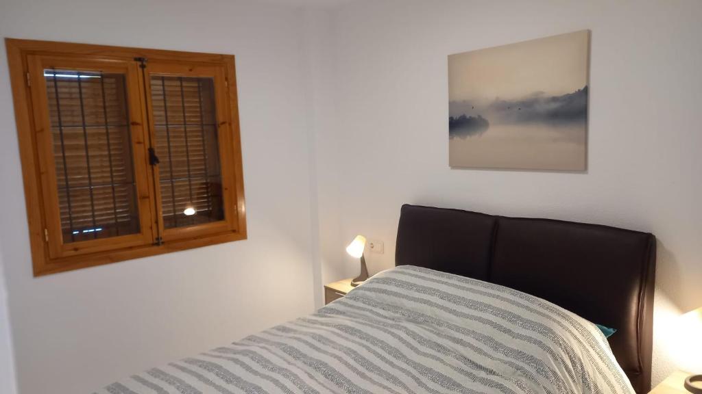 Posteľ alebo postele v izbe v ubytovaní Fantástico Apartamento a 50m de playa Colon y Paseo
