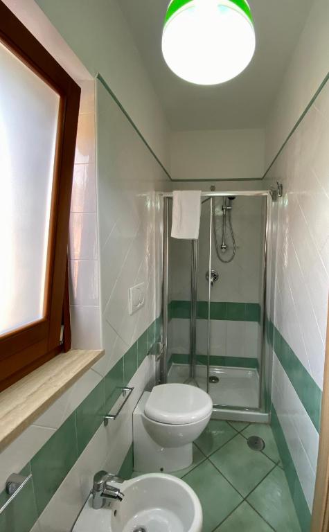 Łazienka w obiekcie Ganimede Apartament