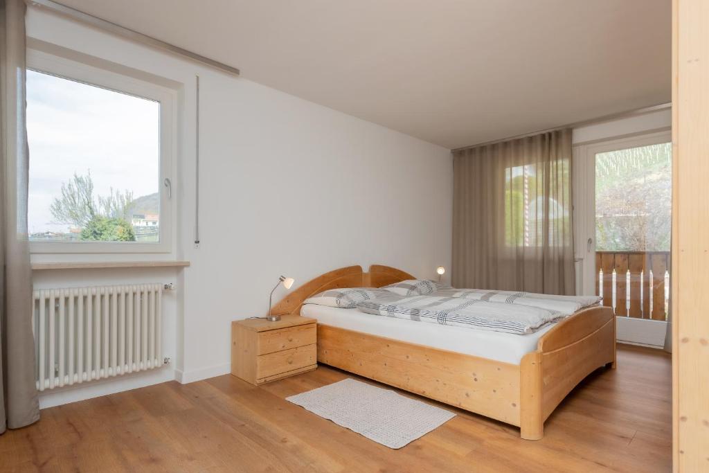 Postel nebo postele na pokoji v ubytování Residence Haus Heinrich