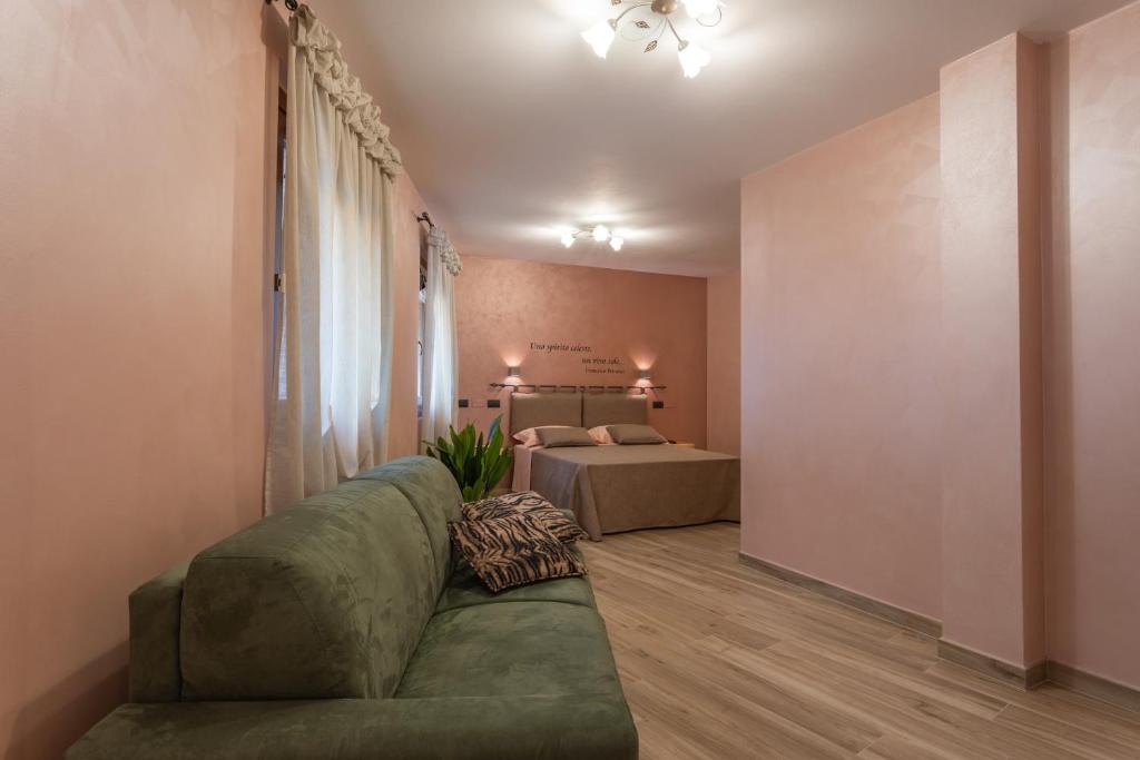 Posezení v ubytování Borgo Petrarca