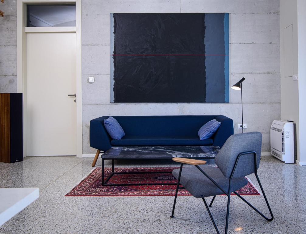 Posezení v ubytování Mala Mara Design Villa Vis