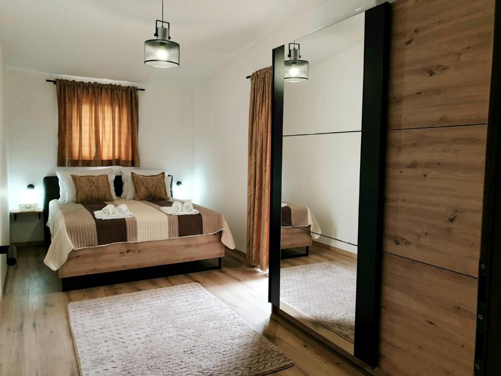 Posteľ alebo postele v izbe v ubytovaní Apartment Mateo