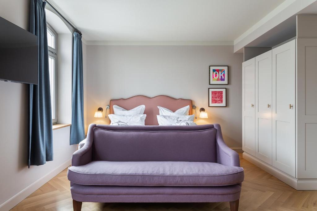 Posezení v ubytování Mimosa Suites