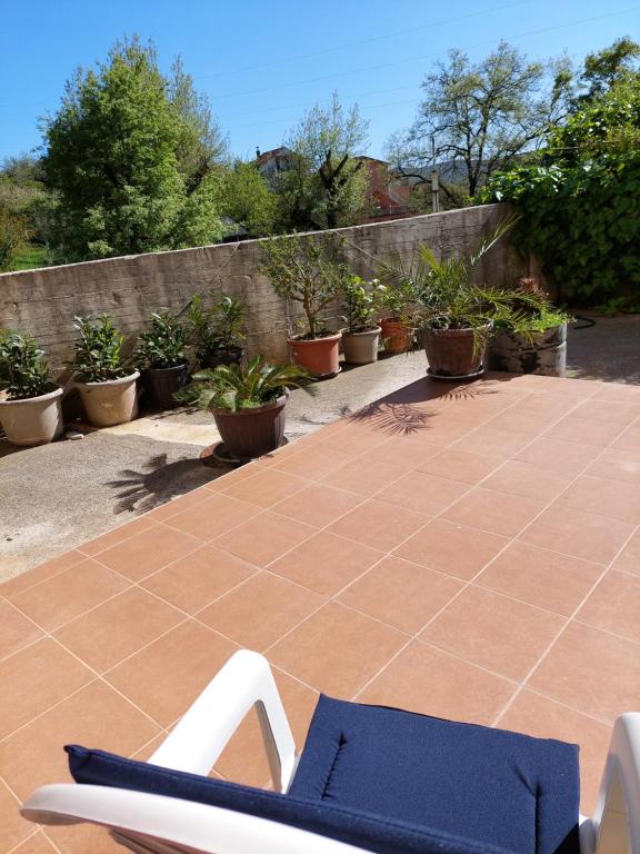 Zahrada ubytování Apartmani Irena