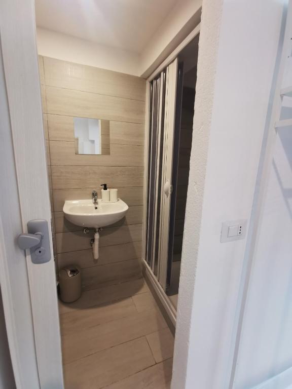 A bathroom at Alle Mansarde