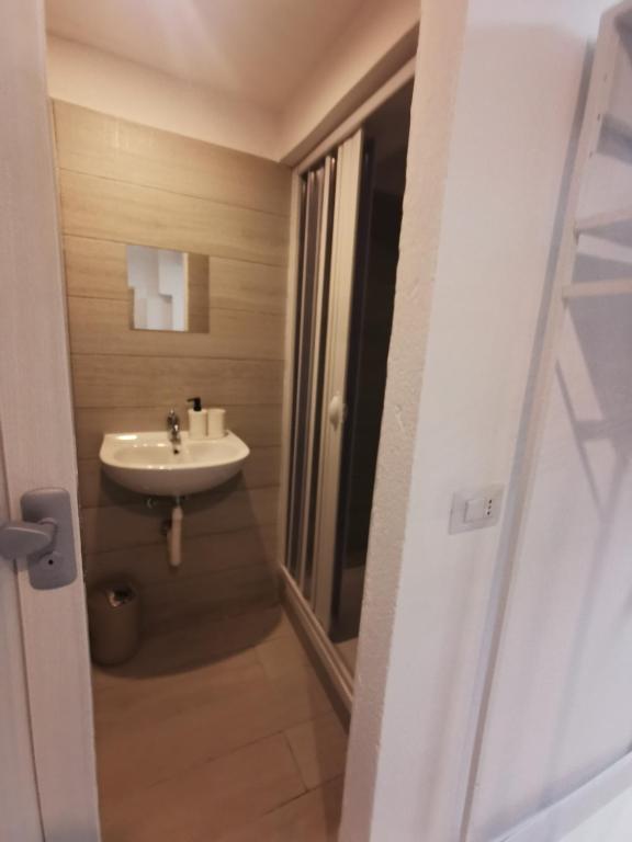 A bathroom at Alle Mansarde