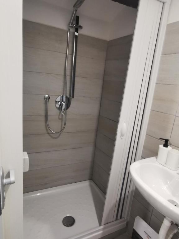 A bathroom at Alle Mansarde
