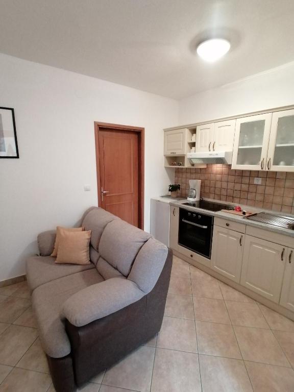 Kuchyň nebo kuchyňský kout v ubytování Apartment Mari