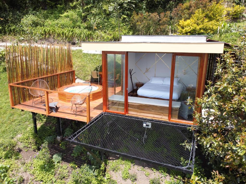 Zahrada ubytování Nazca Glamping
