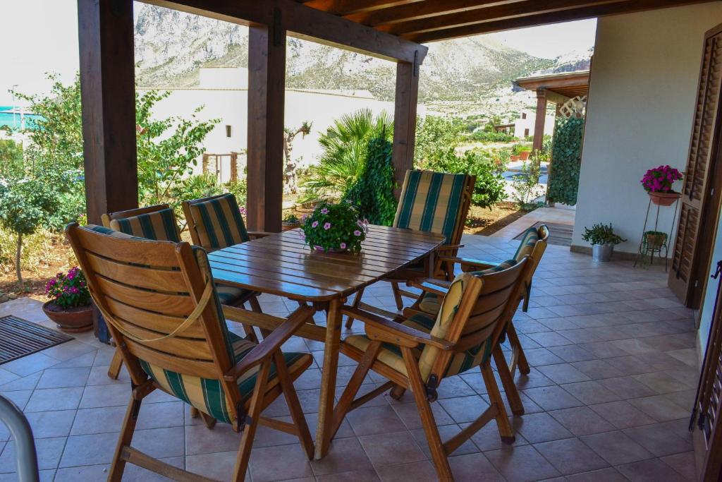 Vonkajšia záhrada v ubytovaní Villa Castiglione