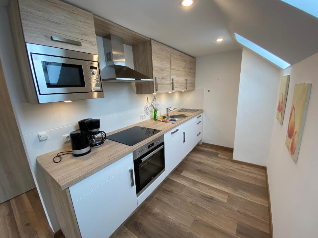 Pension Pradler Wohnung Obergeschoß - One-Bedroom Apartment