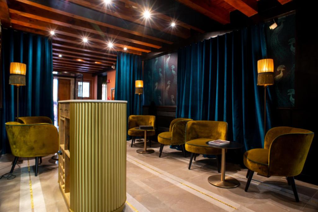 Posezení v ubytování Palazzina Fortuny