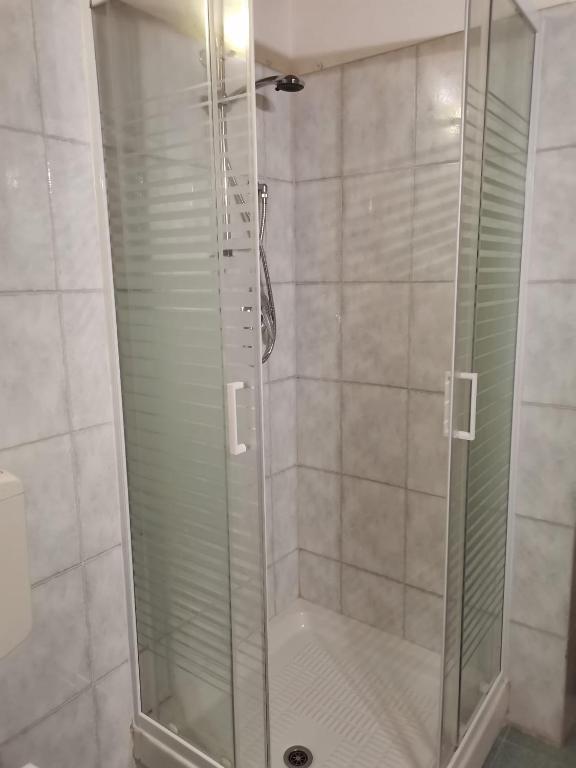 Koupelna v ubytování Casa Mondorosso