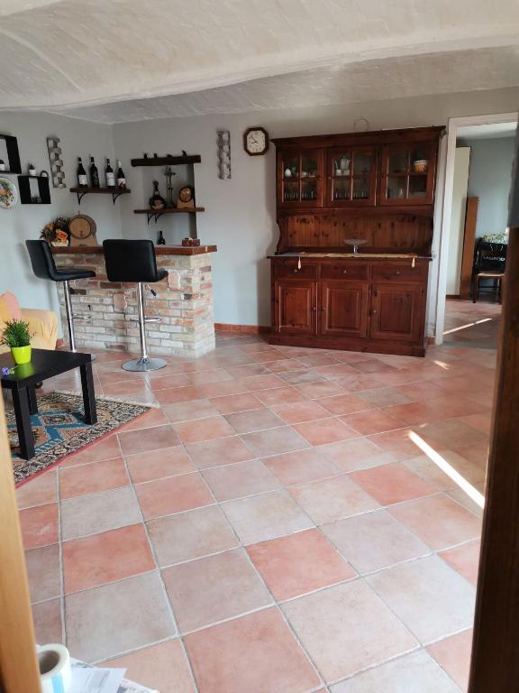 Kuchyň nebo kuchyňský kout v ubytování Casa Mondorosso