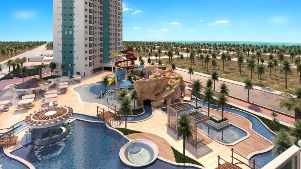 Bazén v ubytování Salinas Premium resort nebo v jeho okolí