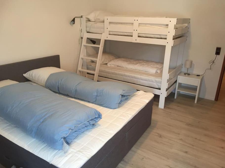 Posteľ alebo postele v izbe v ubytovaní Groot appartement in Aparthotel met prachtig uitzicht