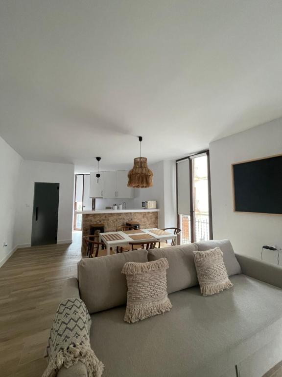 Posezení v ubytování Carmela Apartment.