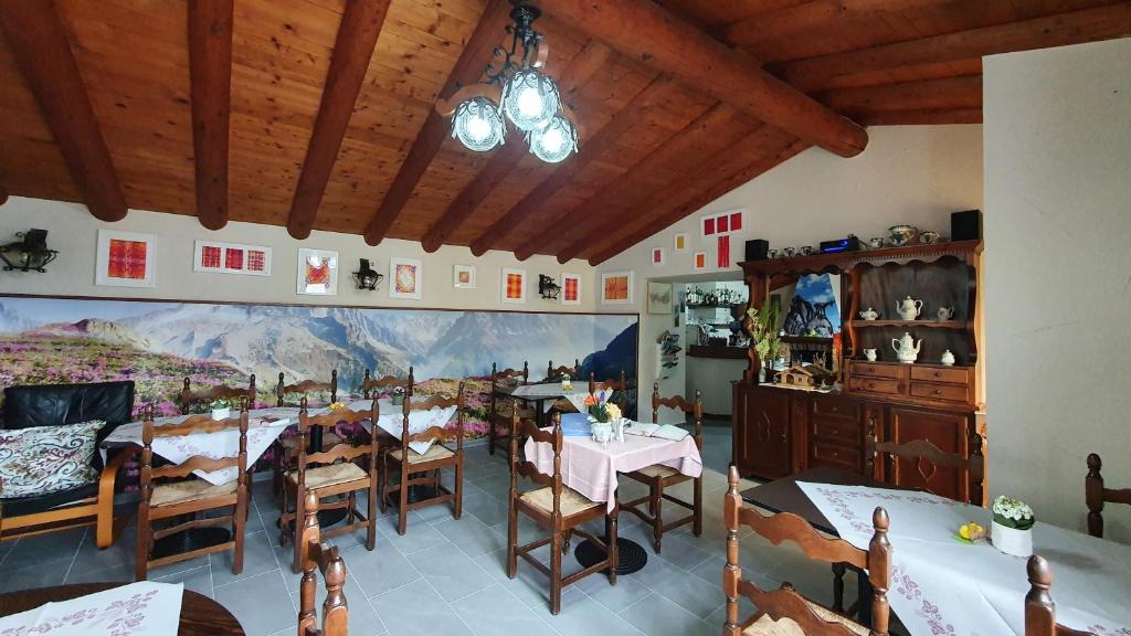 TV a/nebo společenská místnost v ubytování BnB "A la Crus"