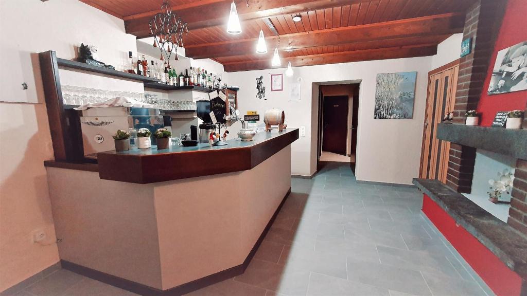 Kuchyň nebo kuchyňský kout v ubytování BnB "A la Crus"