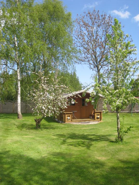 Zahrada ubytování Naboløs Rooms