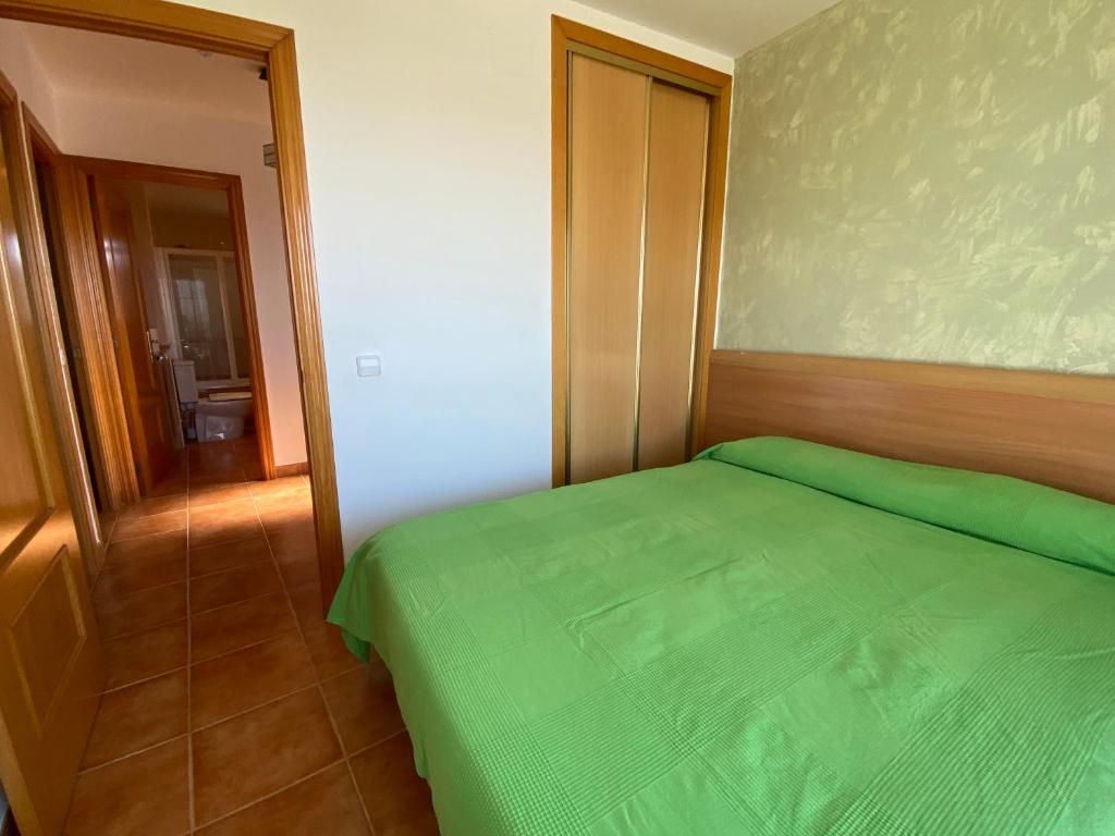 Postel nebo postele na pokoji v ubytování Casa con vistas al mar