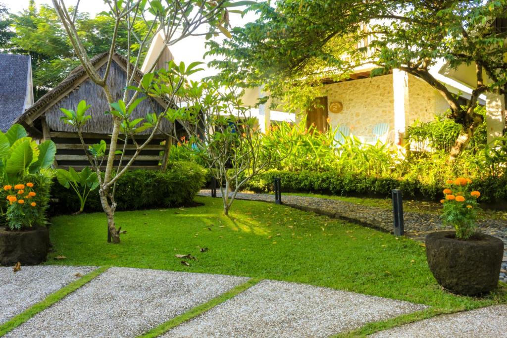 Zahrada ubytování Chanteak Bali - Teak House 3