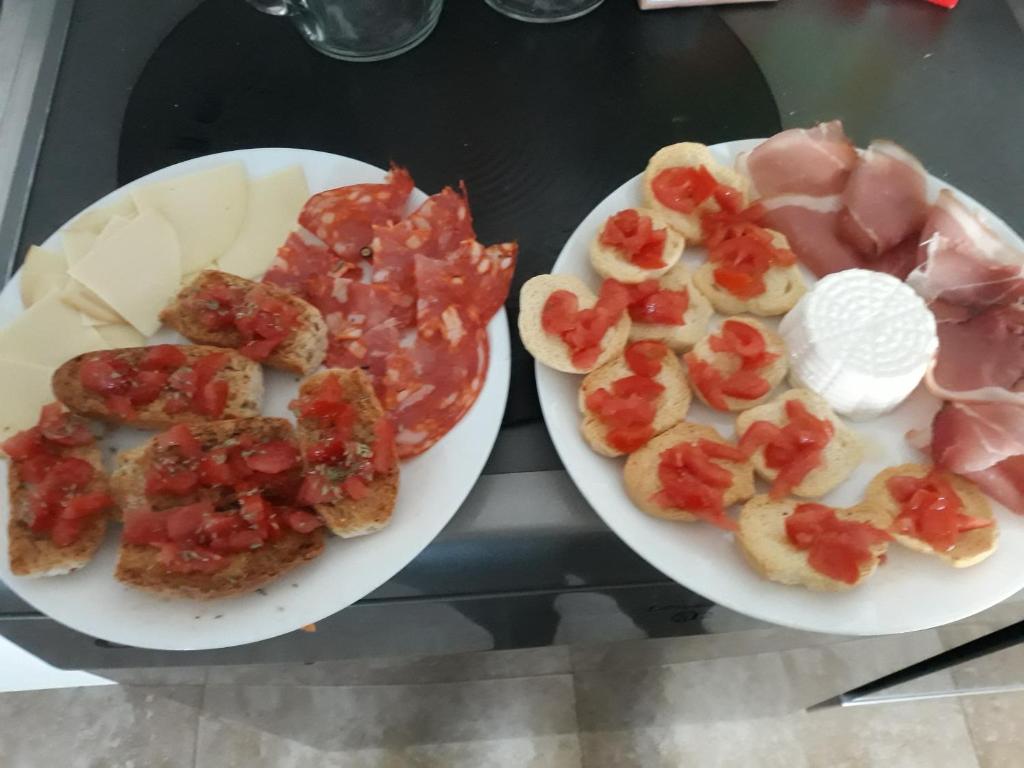 Jídlo v venkovského domu nebo okolí