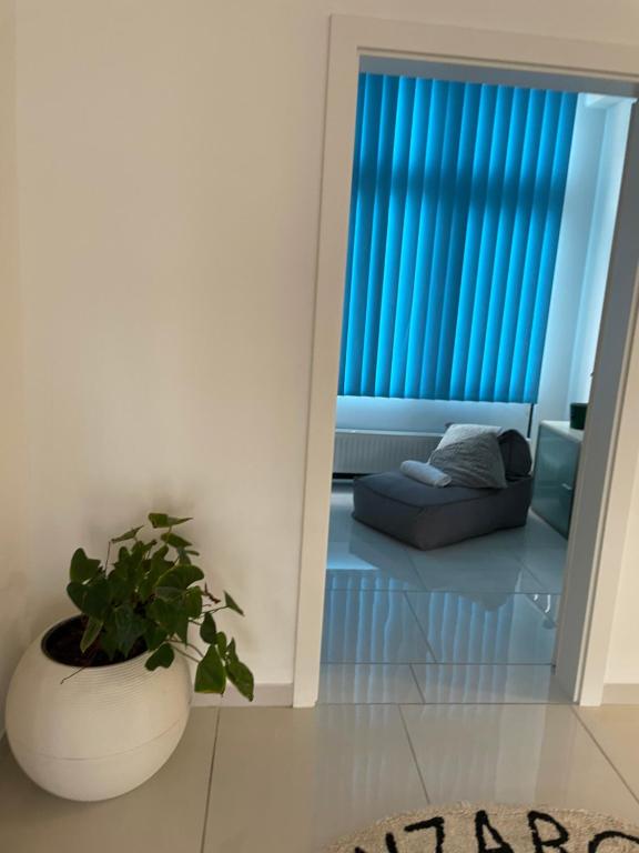 Posedenie v ubytovaní Stadtsuite mit Sauna in Wiener Neustadt 135 m2