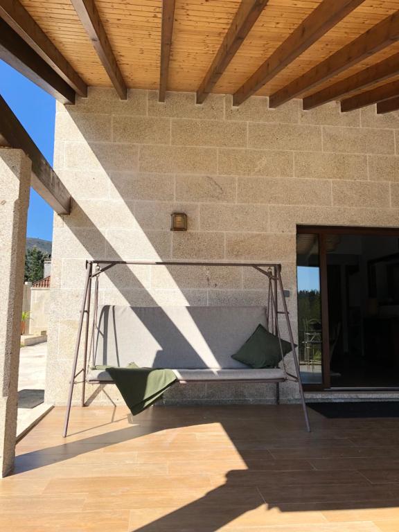 Balkón nebo terasa v ubytování Pedra Moura Casa Rural