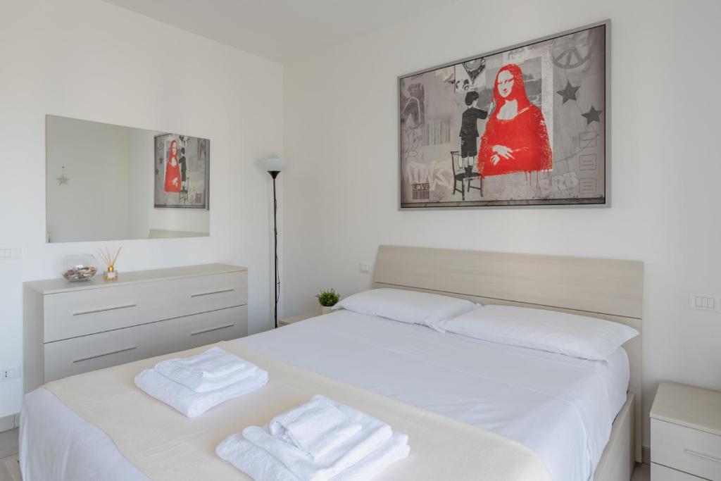 A bed or beds in a room at Spataro4 - YourPlace Abruzzo