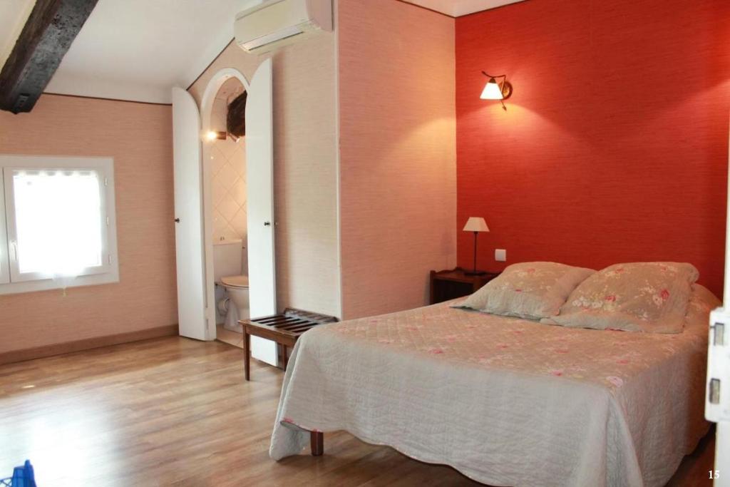 Hôtel et Restaurant Le Manoir - Echangeur A7-A9 - 24h-24h - Habitación Doble