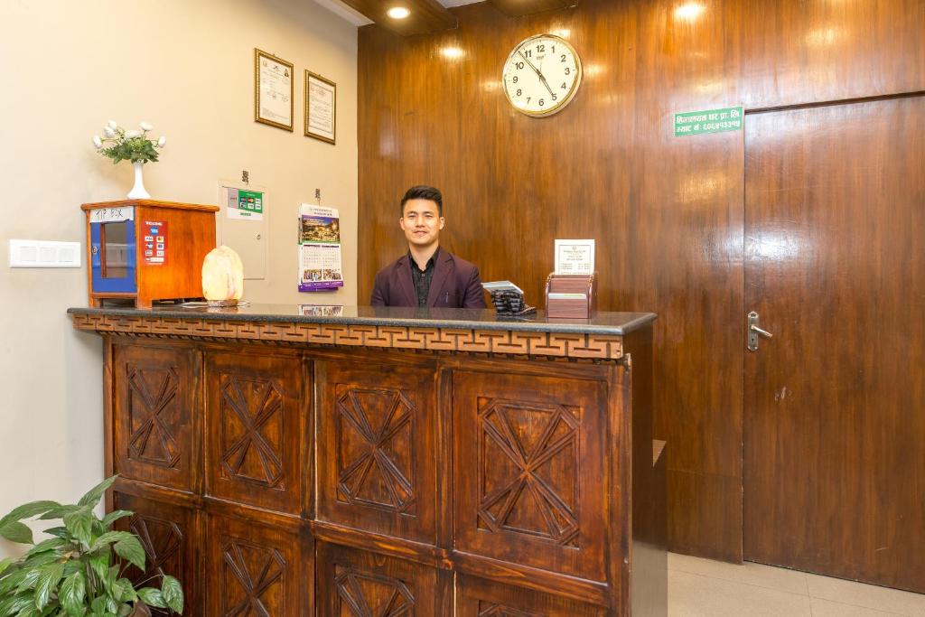Členové personálu v ubytování Himalayan Ghar