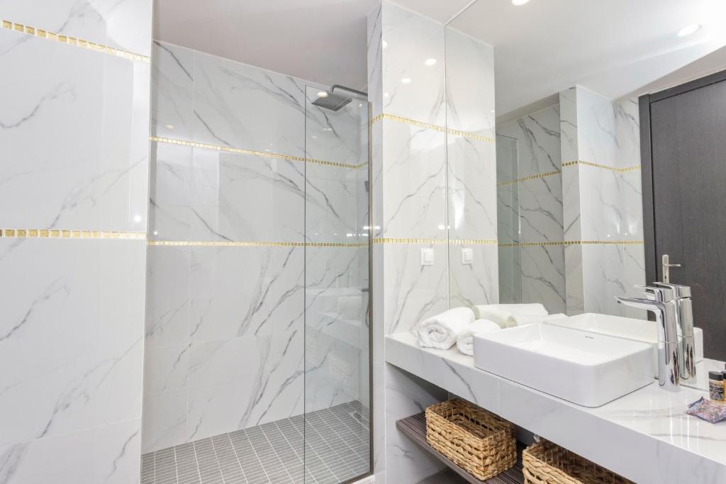 Koupelna v ubytování Evitel Luxury Living