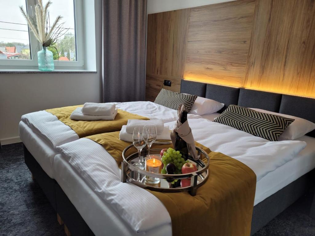 Posteľ alebo postele v izbe v ubytovaní Good Sleep