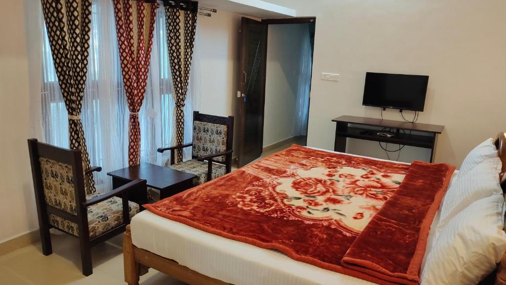 Postel nebo postele na pokoji v ubytování Royal Serene Villas