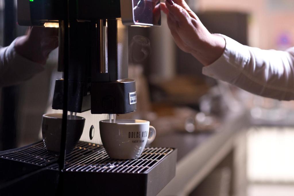 Koffie- en theefaciliteiten bij Alevic Hotel Sirmione