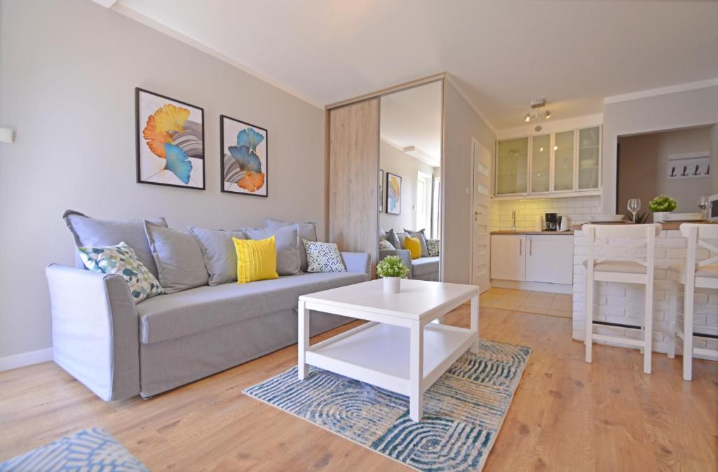 Zona d'estar a Apartamenty Bryza